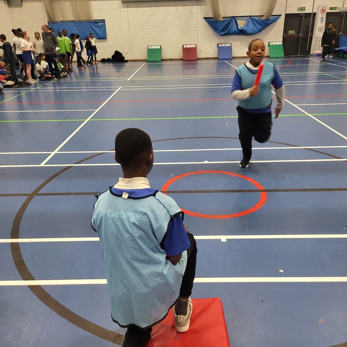 St CE Primary School Year 5/6 SportsHall Athletics