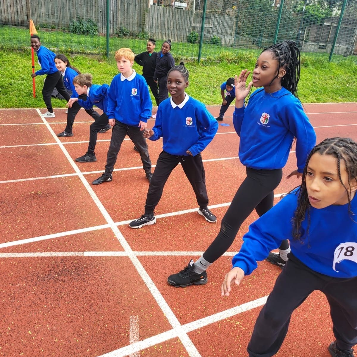 St CE Primary School Quad Kid Athletics